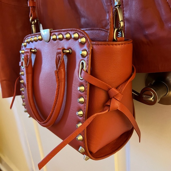 Mango genuine leather biker jacket - Picture 9 of 13